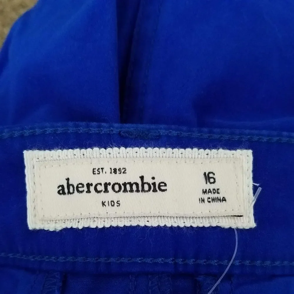 Abercrombie & Fitch Women’s Royal Blue Mini Skirt Size 16 Juniors Casual Chic